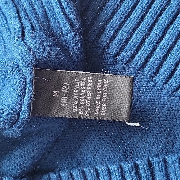 Girls Tunic Sweater Dress - Picture 6 of 7